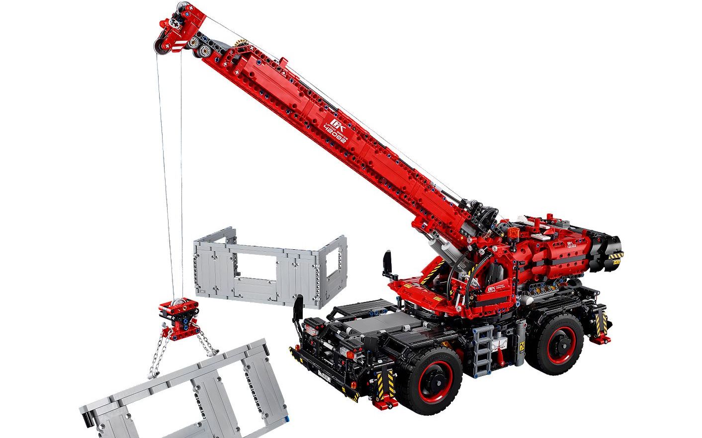 乐高lego 42082 科技机械组 复杂地形起重机 2018速拼评测_哔哩哔哩