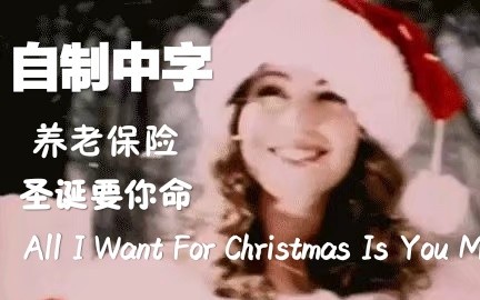 [图]【中文字幕】All I Want For Christmas Is You 圣诞只要你 超美MV