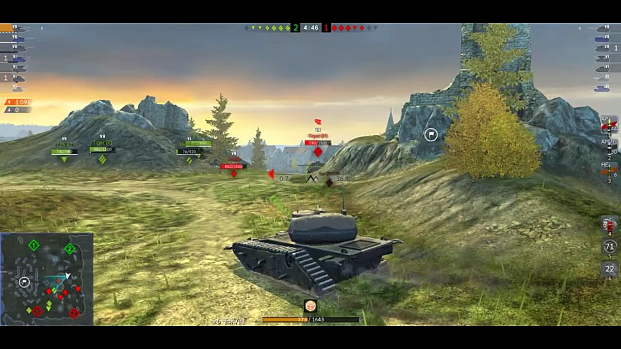 wotb7.2 掘墓者的一等功日常