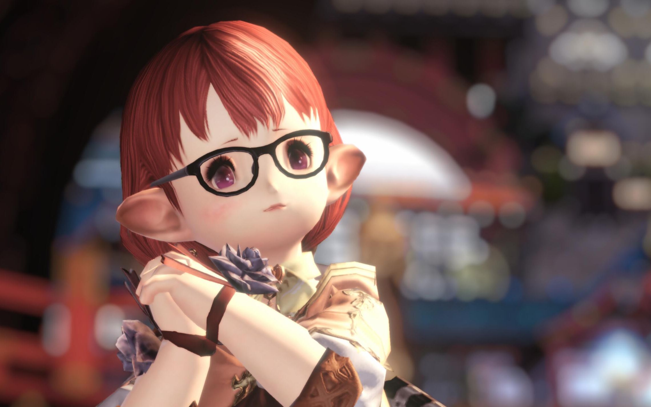 【ff14】拉拉肥坐下时的撒娇动作o(〃▽〃)o