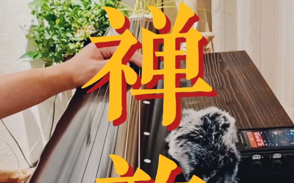 [图]《禅韵》纯古琴沉浸版#古琴#现代移植曲#示范#零基础#视频#指法练习#打卡#成人#作业#完整版#禅韵#佛