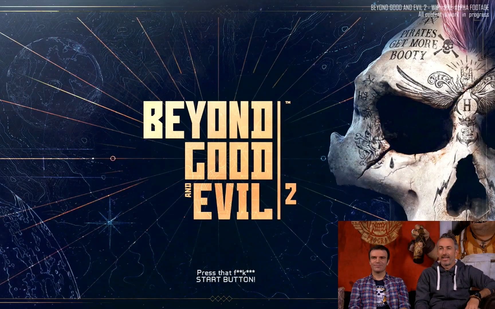 [图]超越善恶2 1小时直播内容演示4 Beyond Good and Evil 2 - Space Monkey Report #4 Livestream