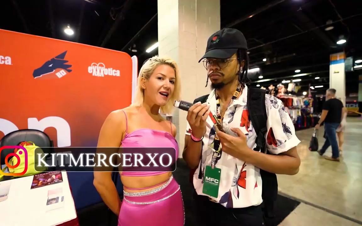 凯特墨瑟kitmercer接受记者专访介绍自己