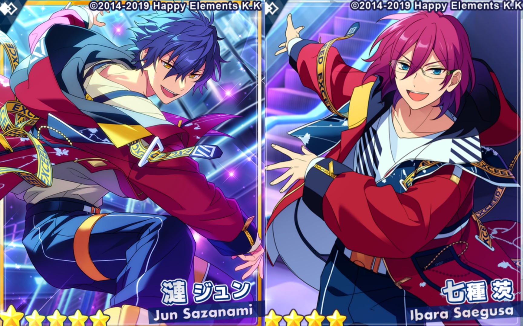 あんスタ Eden 乱凪砂 巴日和 七種茨 漣ジュン 称号プレート あんスタ