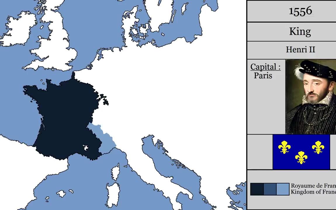 【歷史】法蘭西481年至2018年的版圖變化