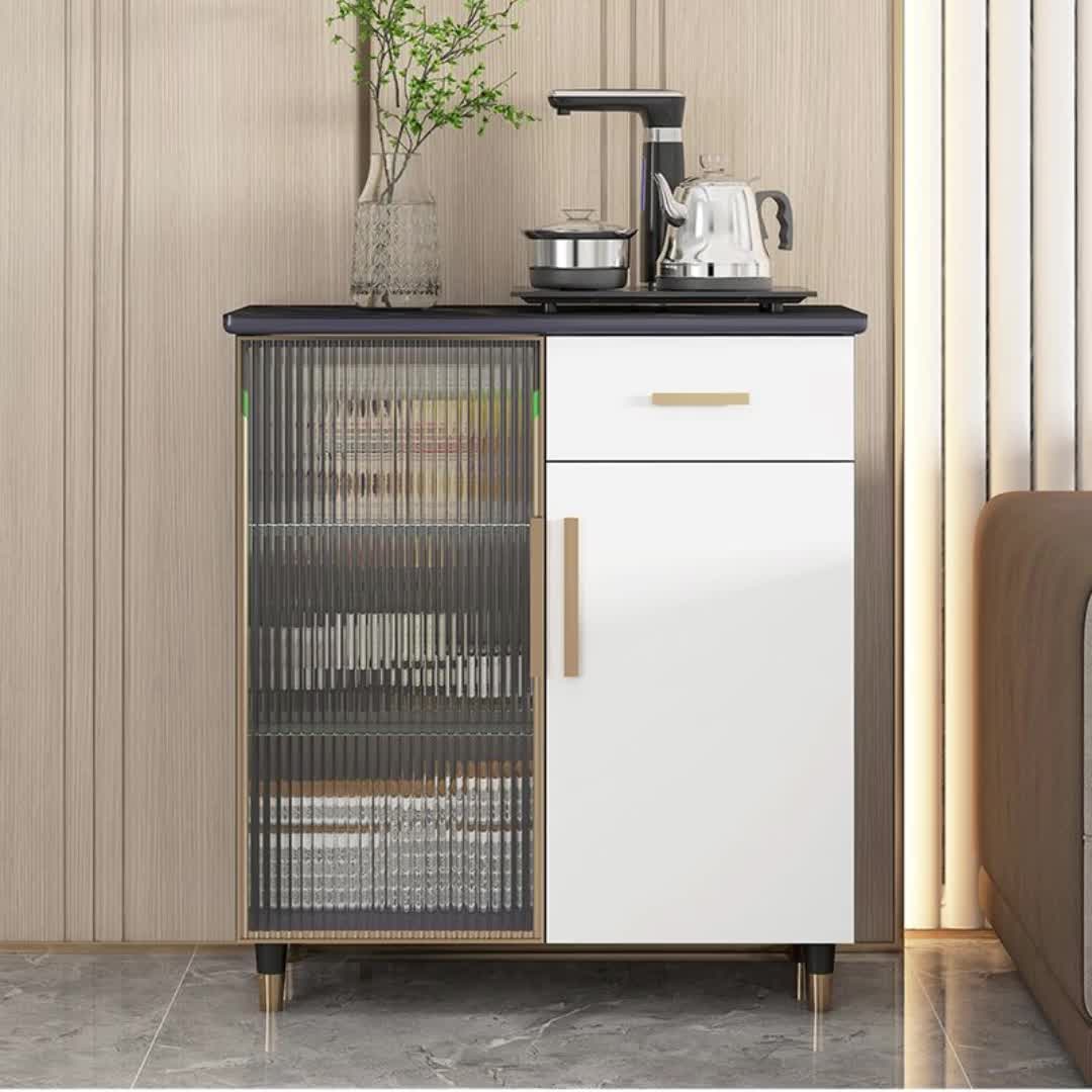 【31元券】实木茶吧机新款家用全自动台式桌面现代轻奢饮水机柜子一体