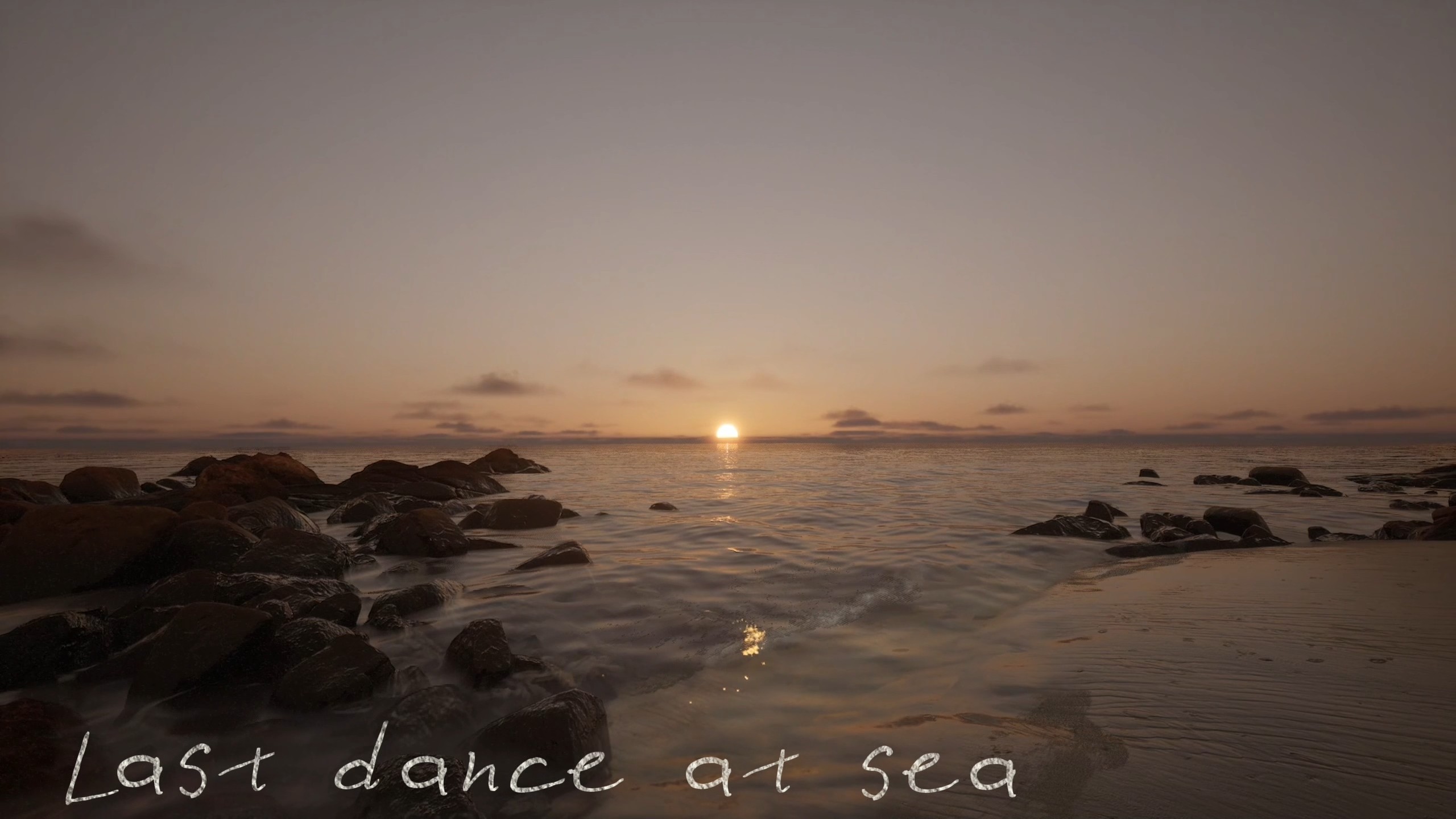『原创/新手练习作』Last dance at sea 「smooth jazz」“海岸之沿，与君共舞。”