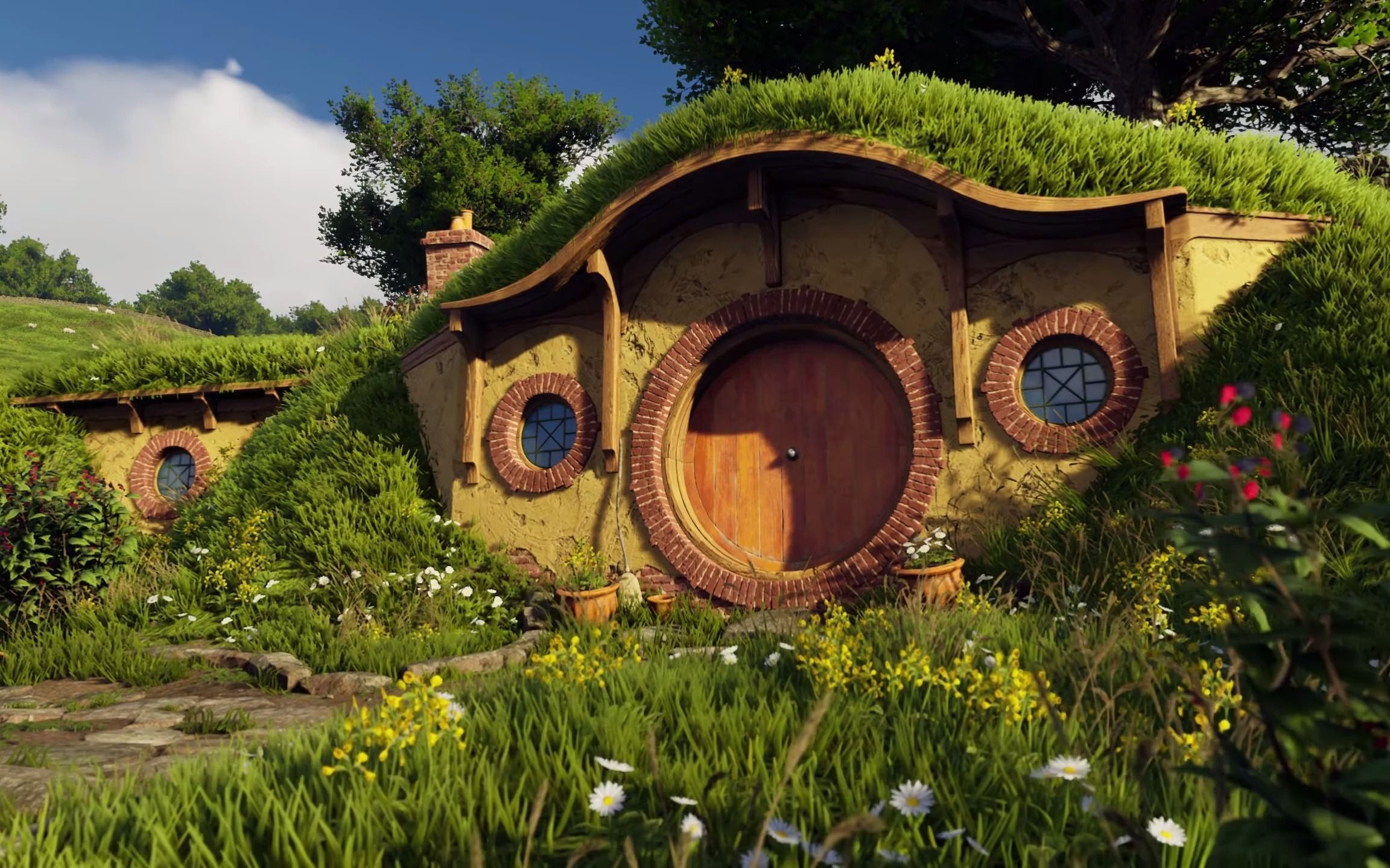 ue4遇上:梦开始的地方:新西兰 霍比屯