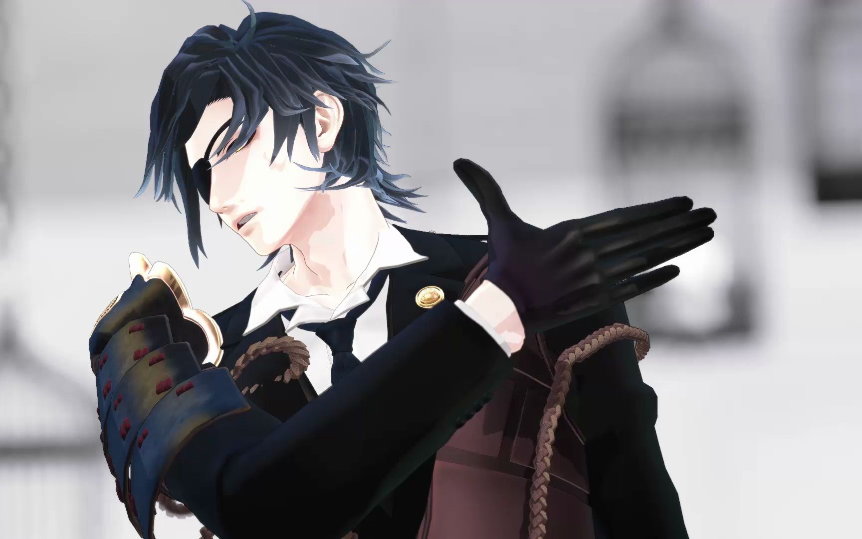 【mmd刀剑乱舞】侵蝕（烛台切光忠）kei咪七周年快乐~ 哔哩哔哩 4906