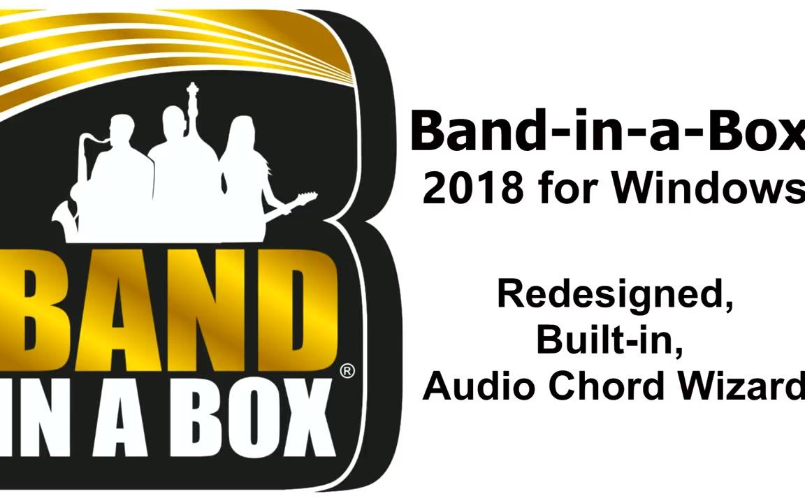 band in a box 2018给音频自动配和弦功能演示_哔哩哔哩_bilibili