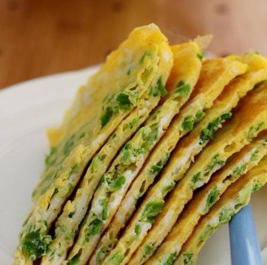 春天的野菜饼