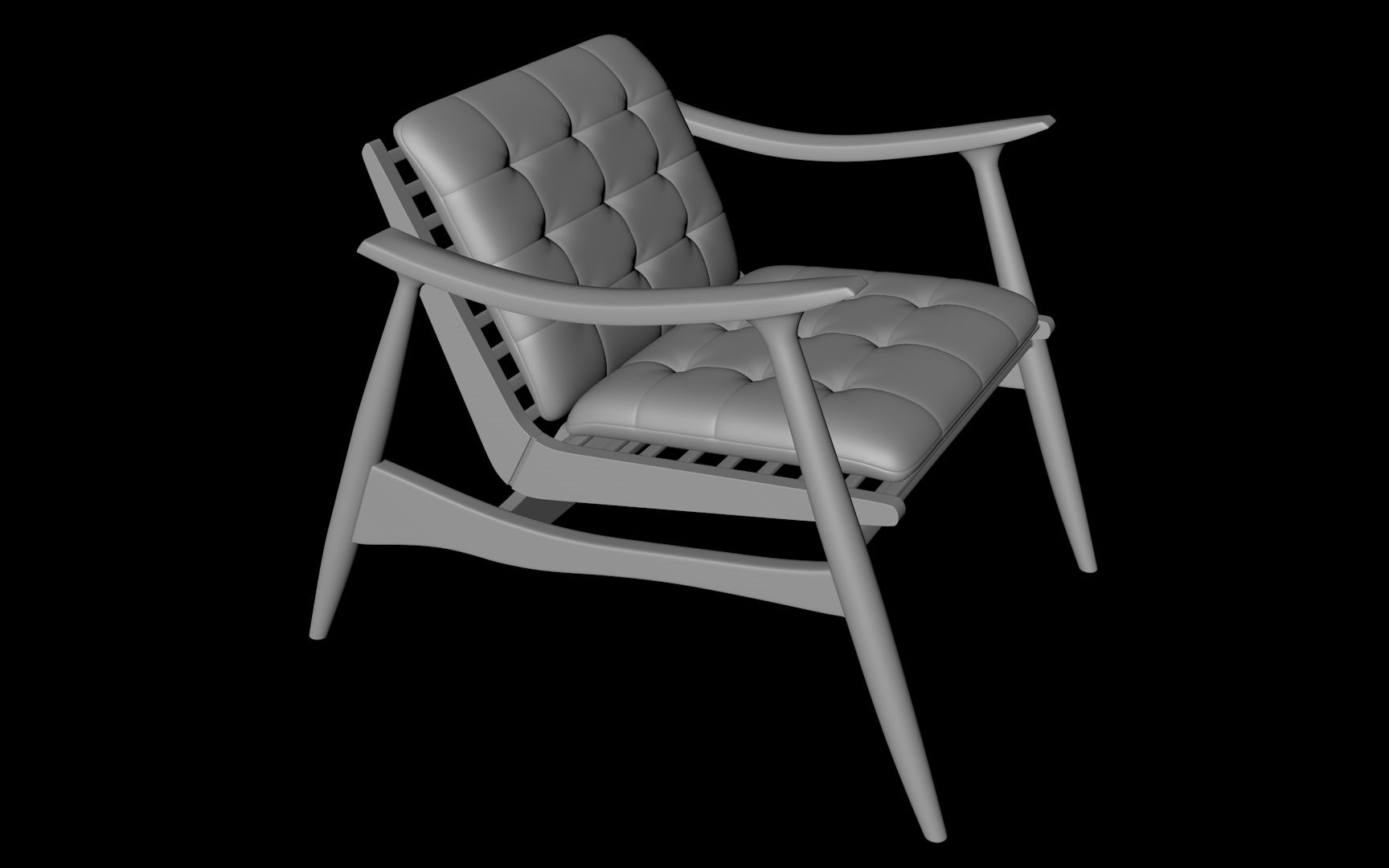 c4d建模学习打卡,今天做一个好看的座椅_哔哩哔哩_bilibili