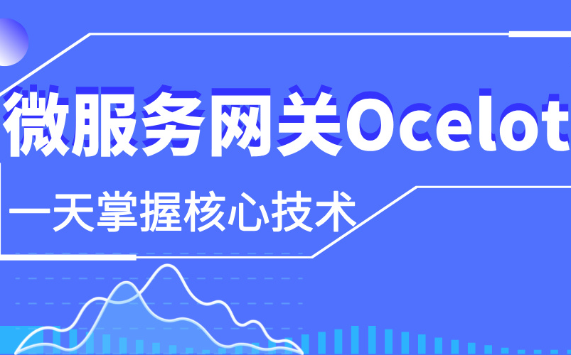 【微服务网关Ocelot项目实战教程】C#/.NET架构必学内容,一天掌握核心技术!(附完整课程+源码)哔哩哔哩bilibili