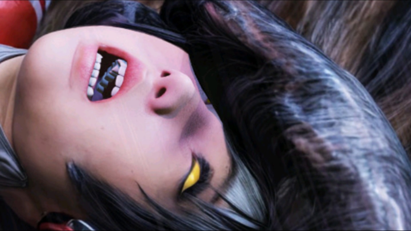 奥特娘不敌怪兽