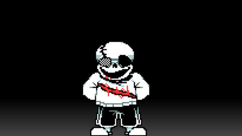 UNDERTALE - promised. Sans fight remake!_哔哩哔哩bilibili