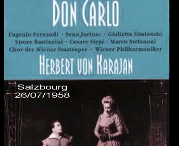 58年卡拉扬karajan 唐卡洛斯 Don carlo 费尔南迪fernandi 巴斯提亚尼尼bastianini谢皮siepi 威尔第歌剧哔哩哔哩bilibili