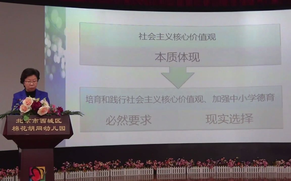 02《社会主义核心价值观引领下的幼儿园德育课程建构与实践》李建丽 园长哔哩哔哩bilibili