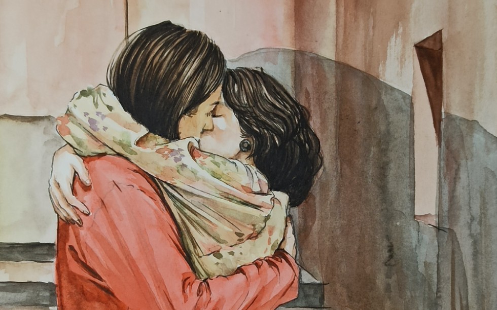 【水彩~我爱你】表白我的粉丝们~祝大家有幸福的一天