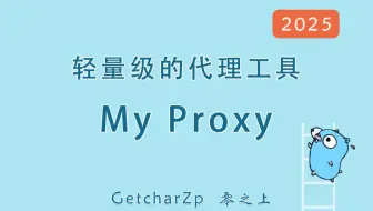 【自制】轻量级的代理工具 MyProxy