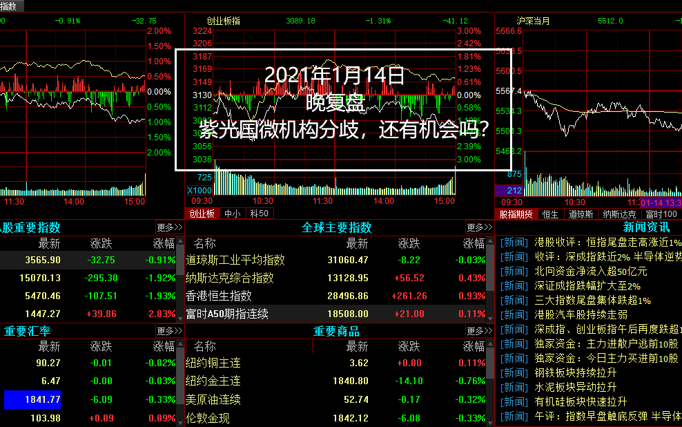 20210114,晚,紫光国微机构分歧,还有机会吗?哔哩哔哩bilibili