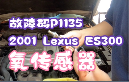 2001 Lexus ES300氧传感器更换 |故障码P1135 | Bank 1 Sensor 1哔哩哔哩bilibili