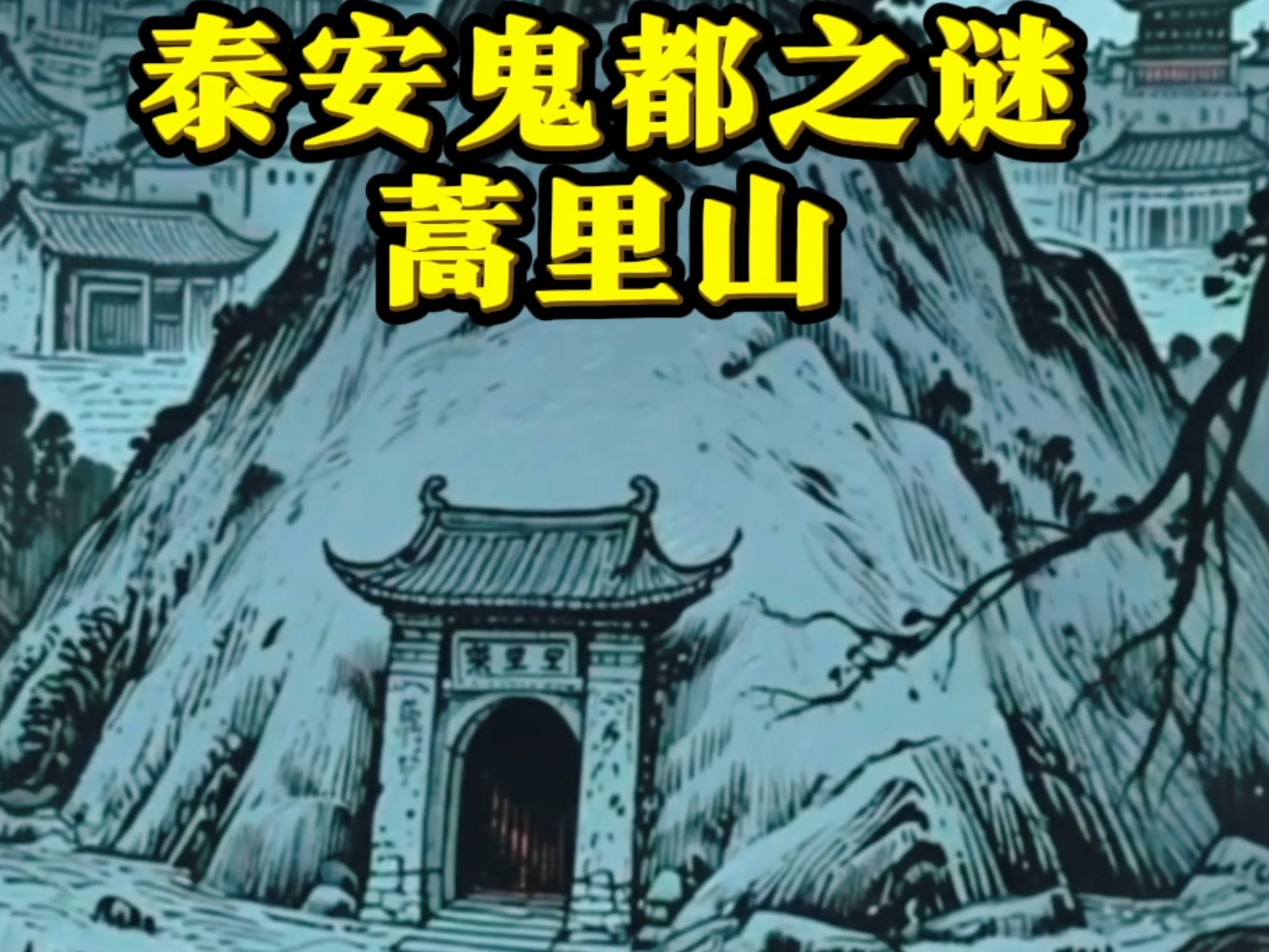 泰安鬼都之谜蒿里山 传说中的阴曹地府入口 !