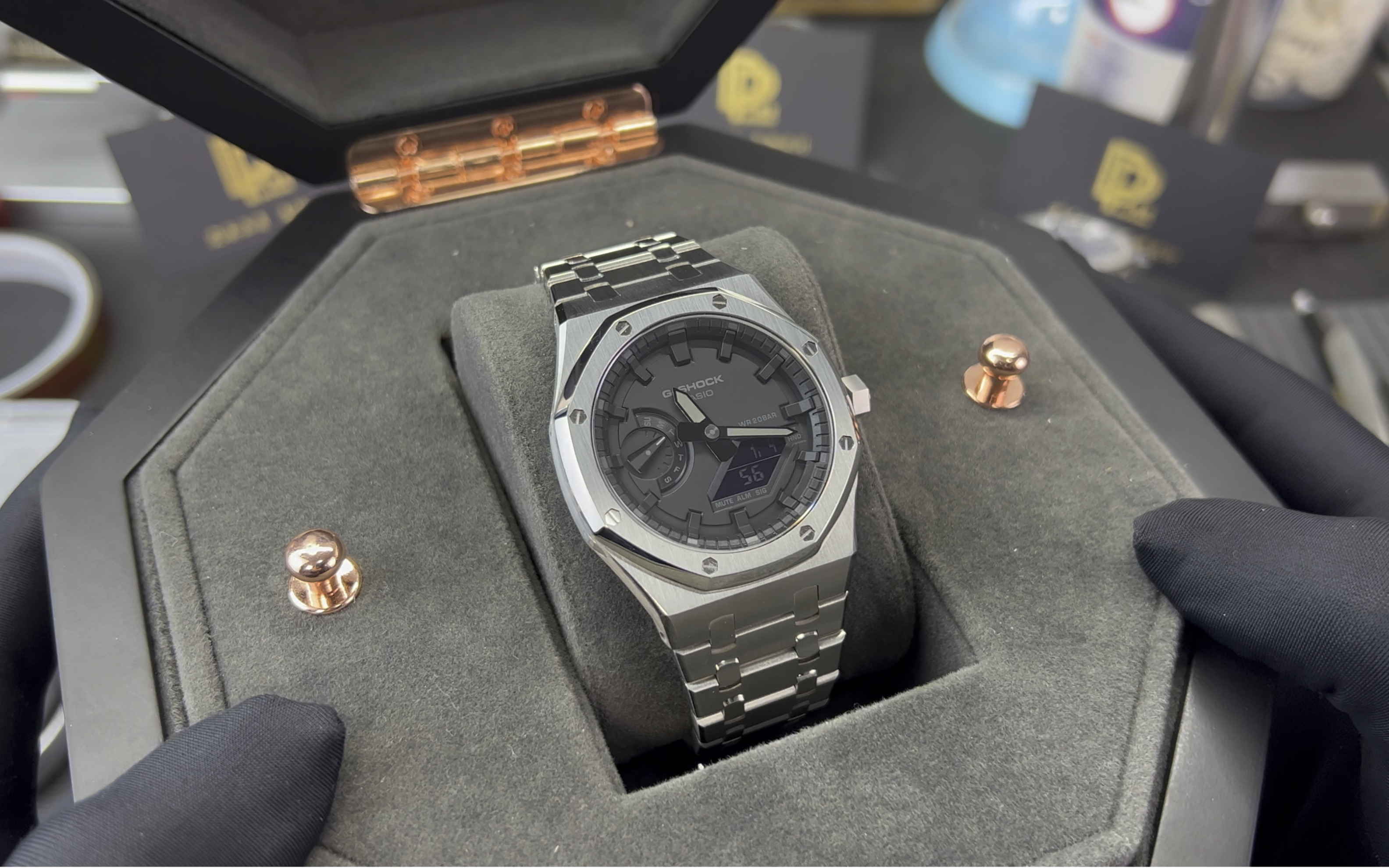 卡西欧手表农家橡树皇家橡树升级改造,从新定义卡西欧.