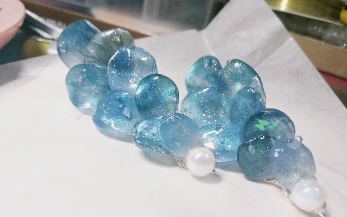 【热缩】【手工】【汉服配饰】【鲛人鳞片】