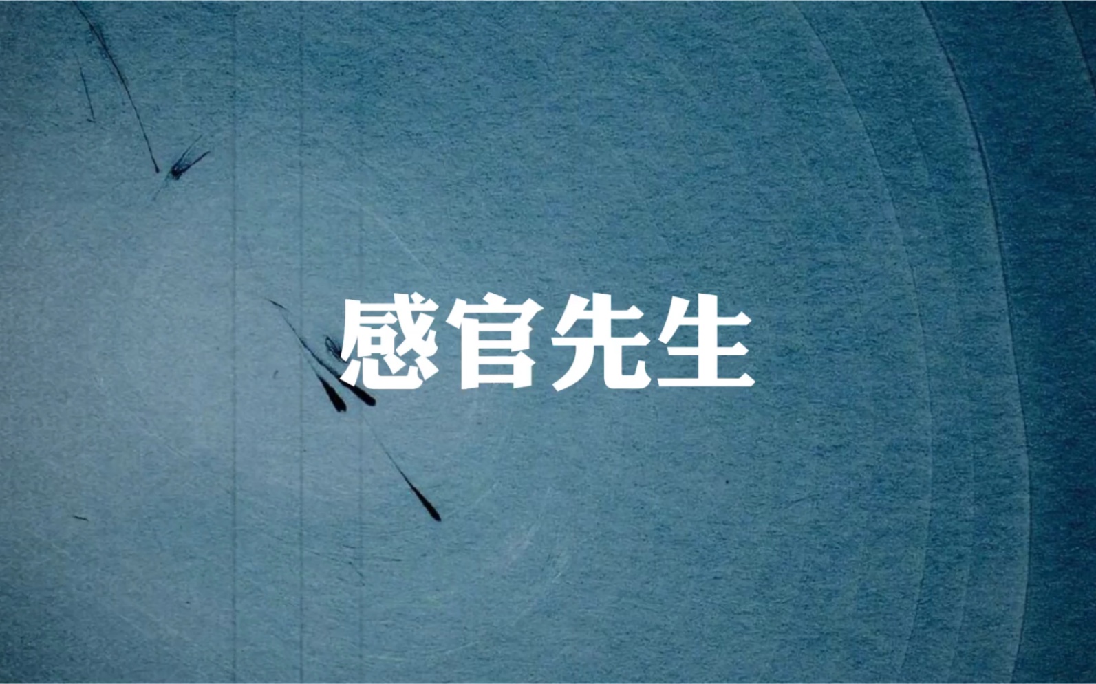 《感官先生》杨东旭