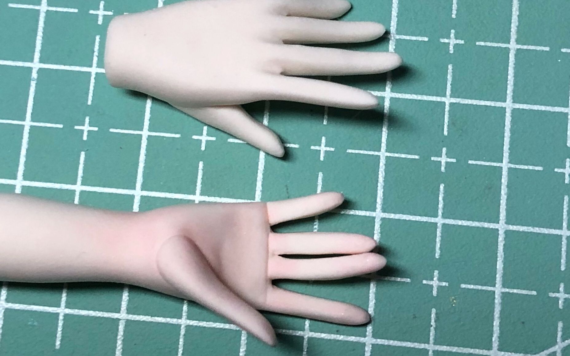 超简单的粘土手部制作新手向