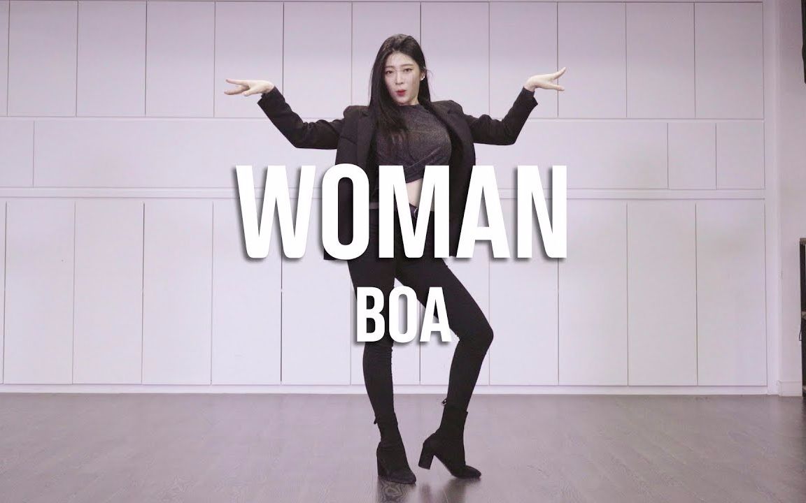 [图]【D学院】 翻跳 BOA- Woman舞蹈（镜面）