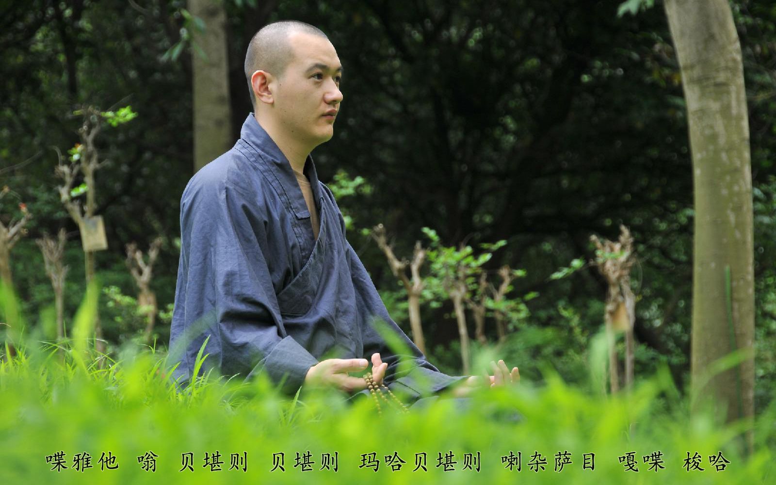 【佛音袅袅】药师佛心咒【敦煌壁画图】【道一法师唱诵】_哔哩哔哩