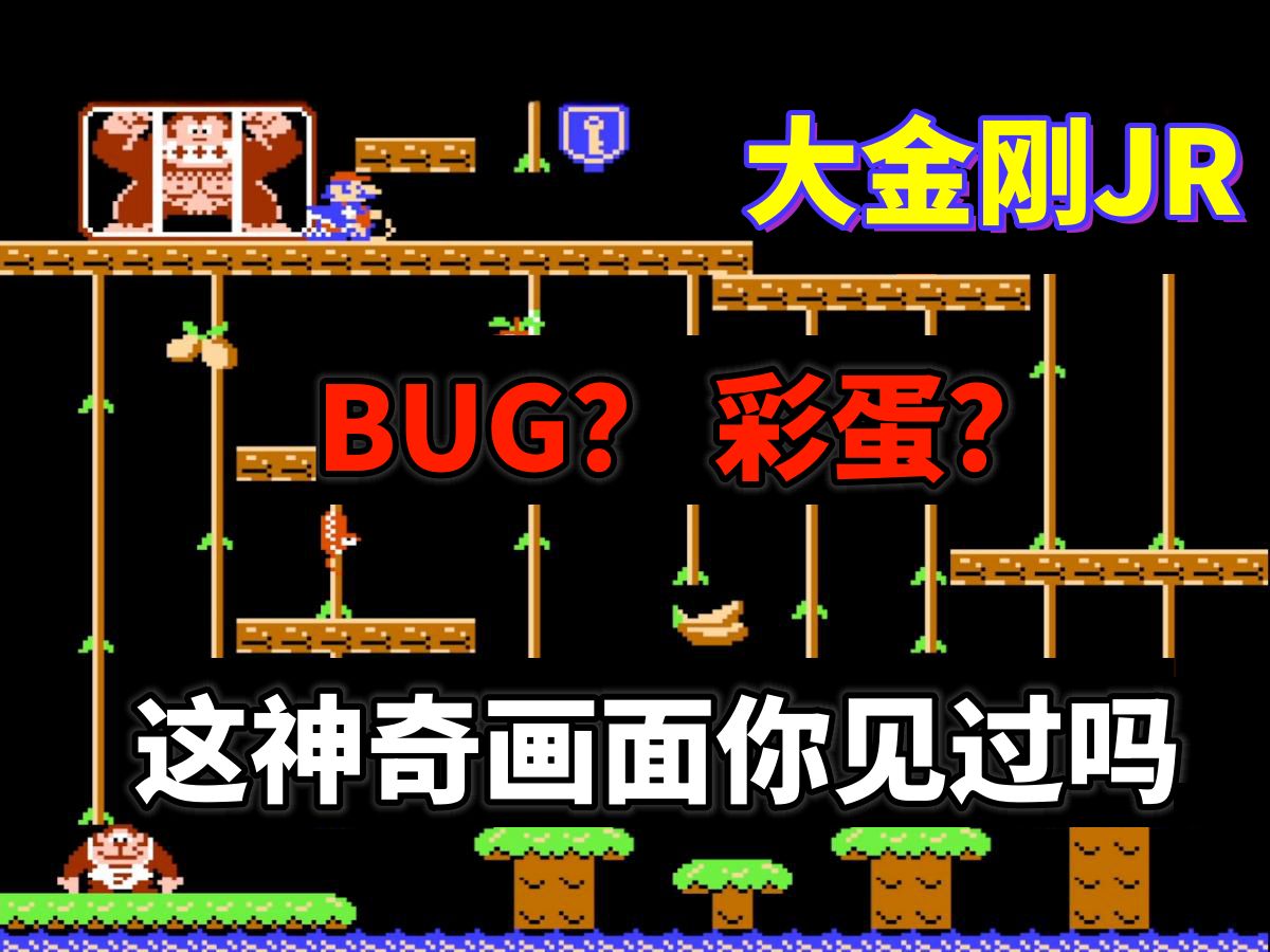 [图]【大金刚JR】游戏中的Bug（彩蛋）你见过吗——马里奥出演大反派