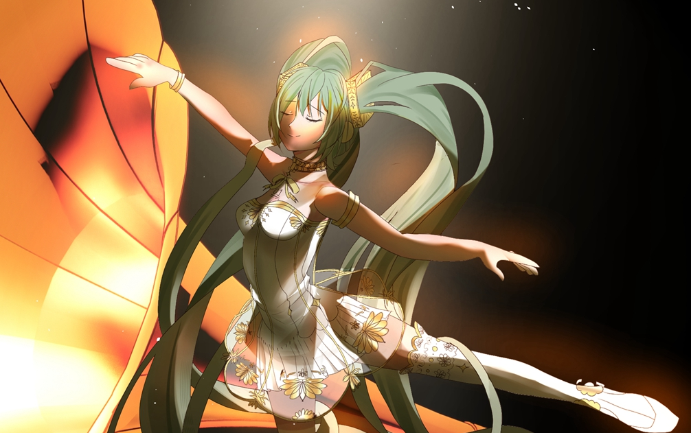 【绘画过程】留声机miku_哔哩哔哩_bilibili