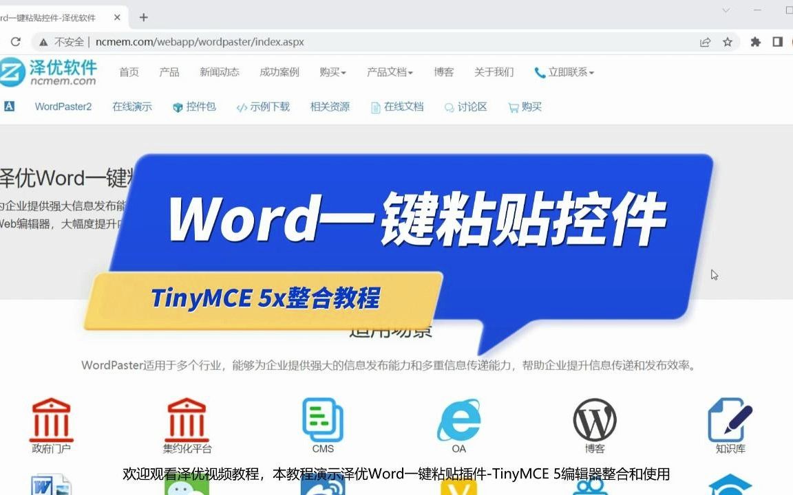 TinyMCE5编辑器一键粘贴Word内容哔哩哔哩bilibili