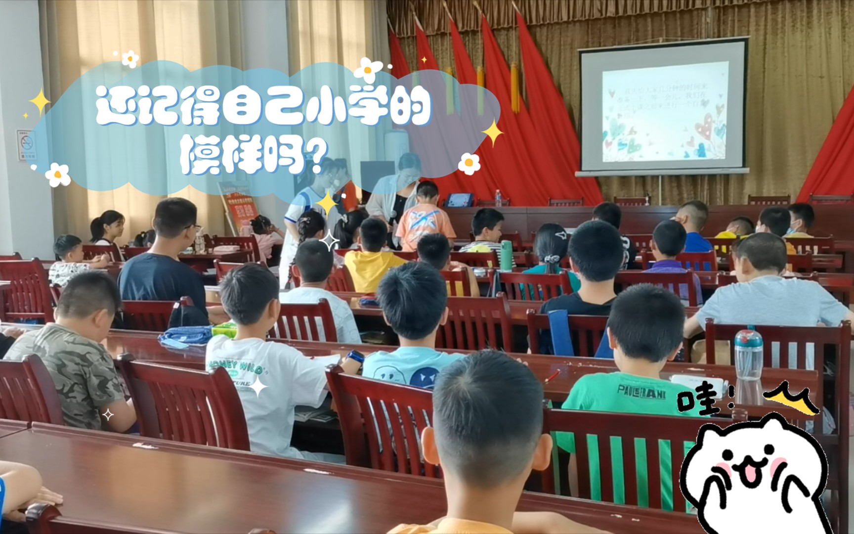 还记得自己小学的模样吗?——行知学堂哔哩哔哩bilibili