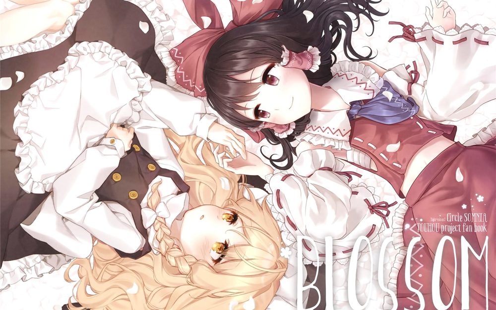东方project灵梦与魔理の爱恨情仇