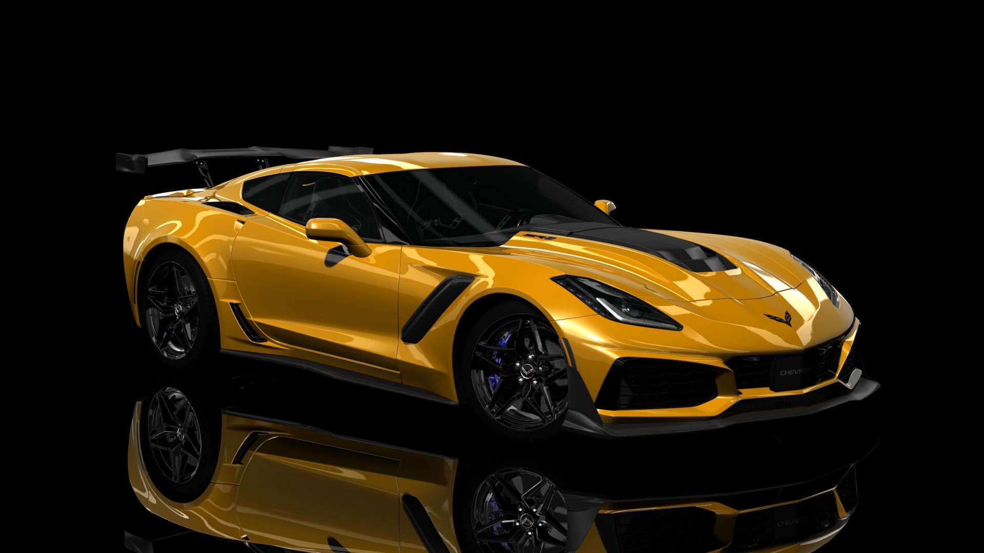 神力科莎ac车辆mod雪佛兰chevrolet corvette c7 zr1