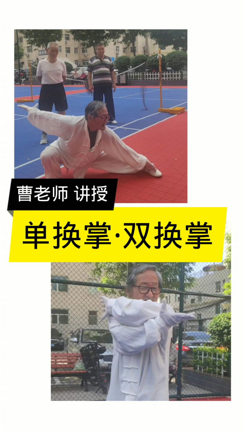 [图]单换掌·双换掌 #双塔铁路宿舍曹老师讲授＃八卦掌锻炼方法＃游身八卦连环掌＃程式八卦掌#八卦掌#记录身边的传统武术文化#中华武术