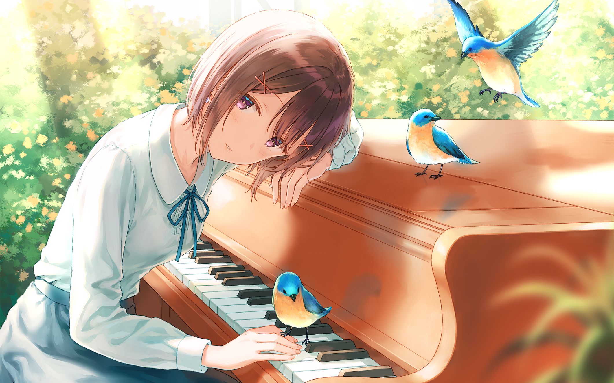 画师hiten线稿及绘画过程分享