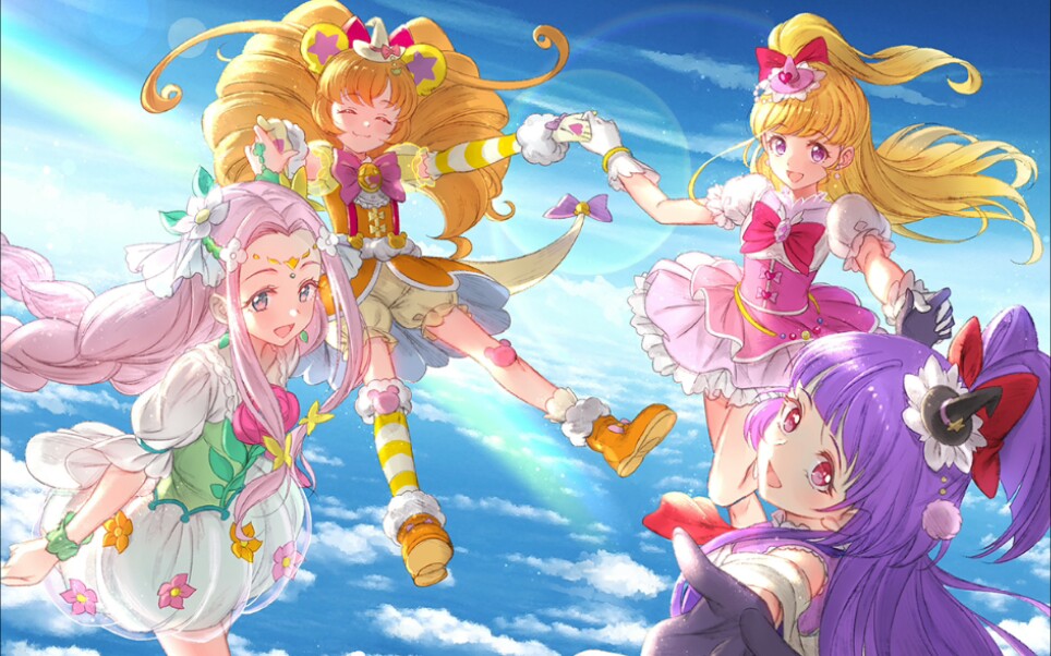 魔法使光之美少女剧场版!奇迹的变身!毛芙伦天使!_哔哩哔哩_bilibili