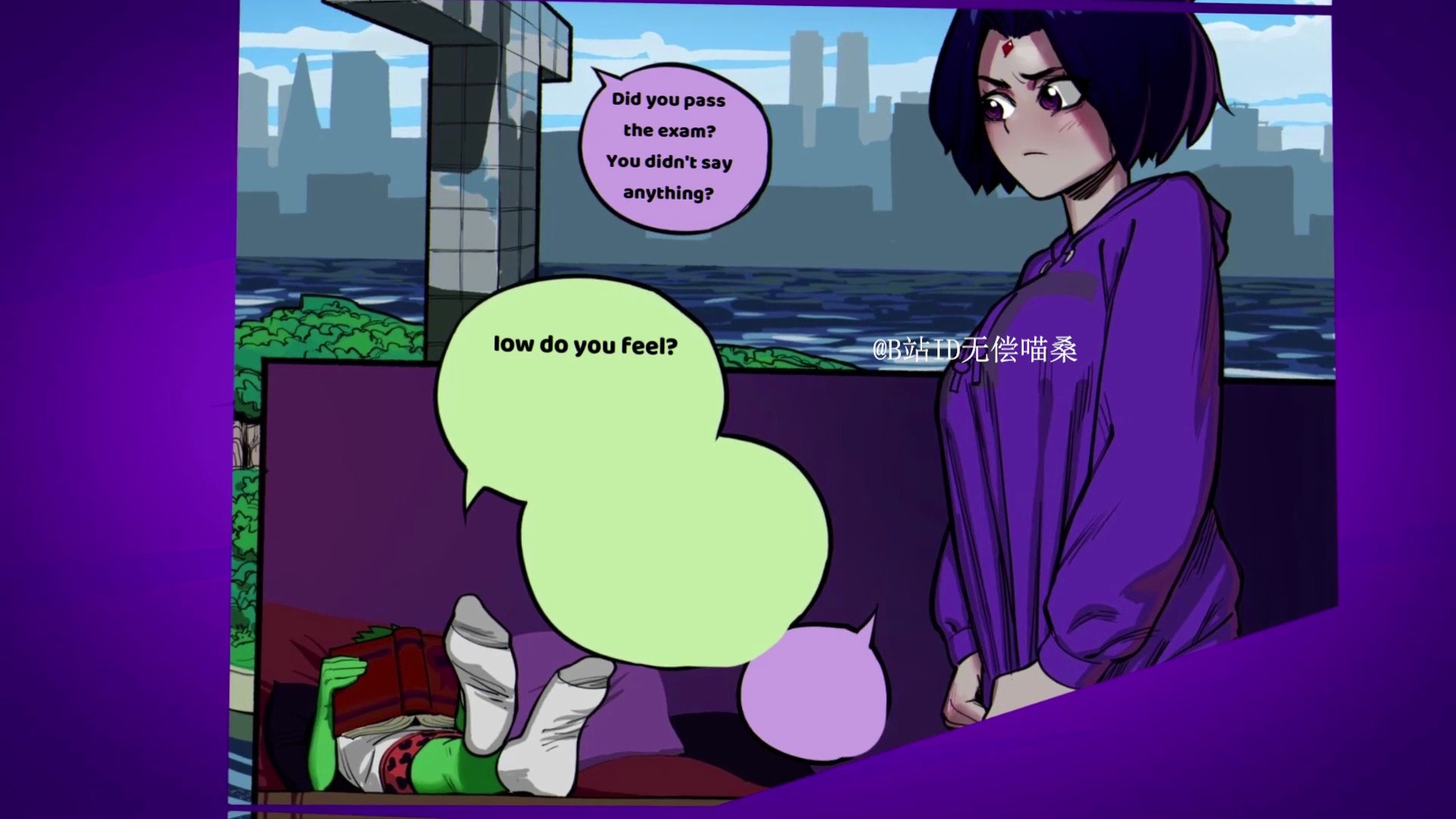 少年泰坦同人本子渡鸦的爱好是猛兽