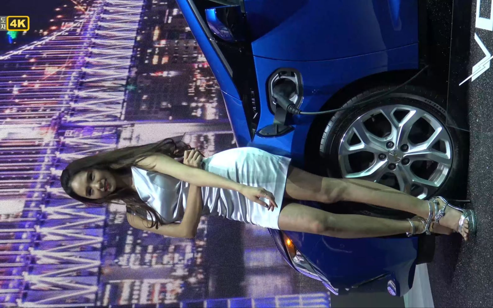 4k 2016 釜山国际车展 模特 金裕敏