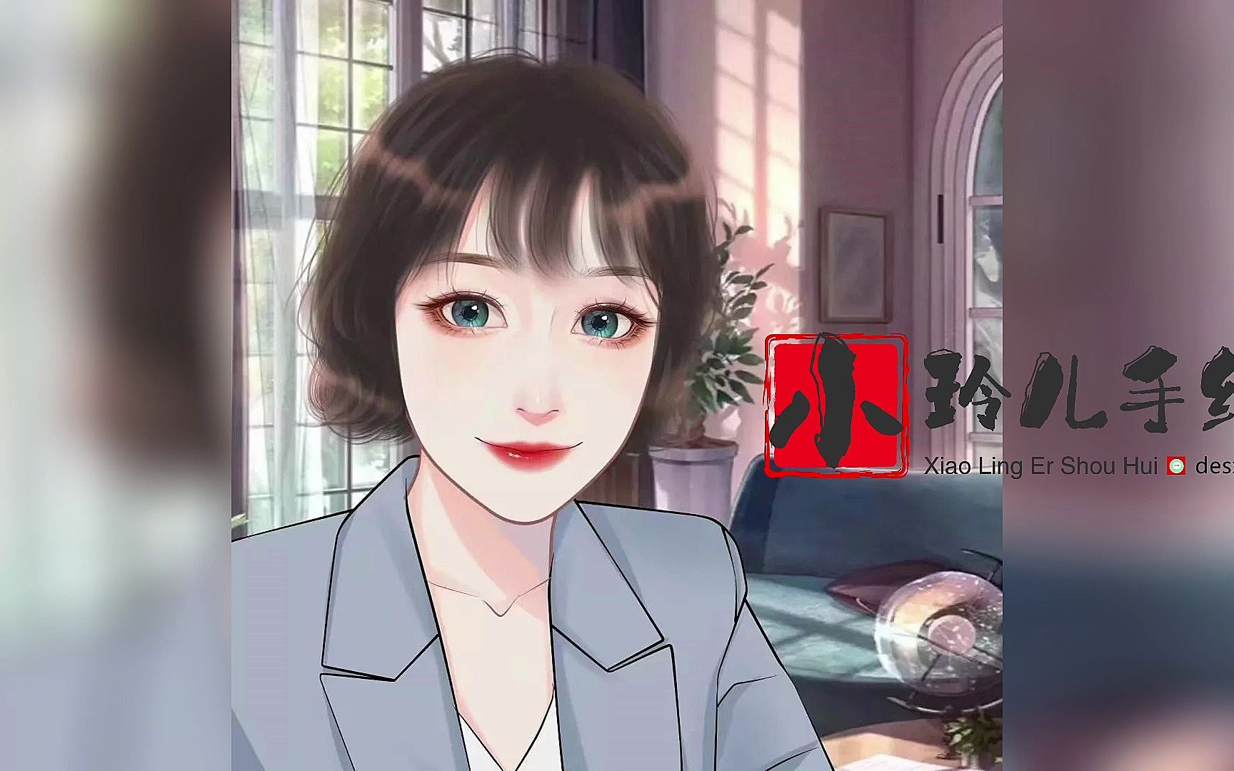 漫画人物图片 2023爆款头像 小玲儿手绘头像