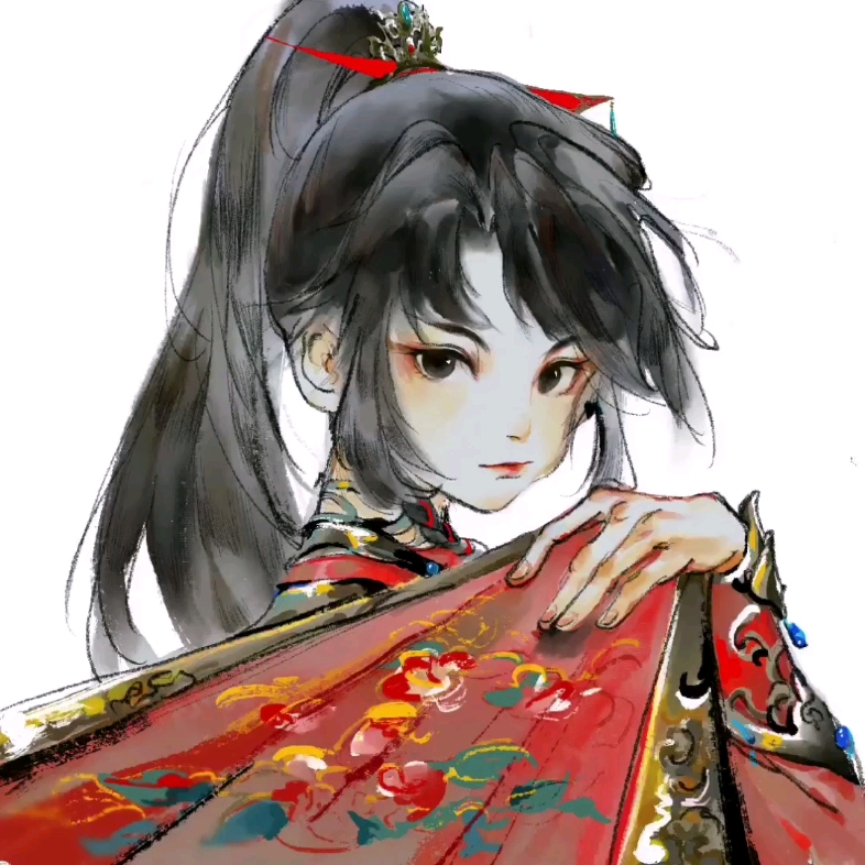 原来procreate有回放之前画的一个星演秀太大头