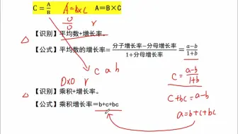平均数增长率与乘积增长率区别