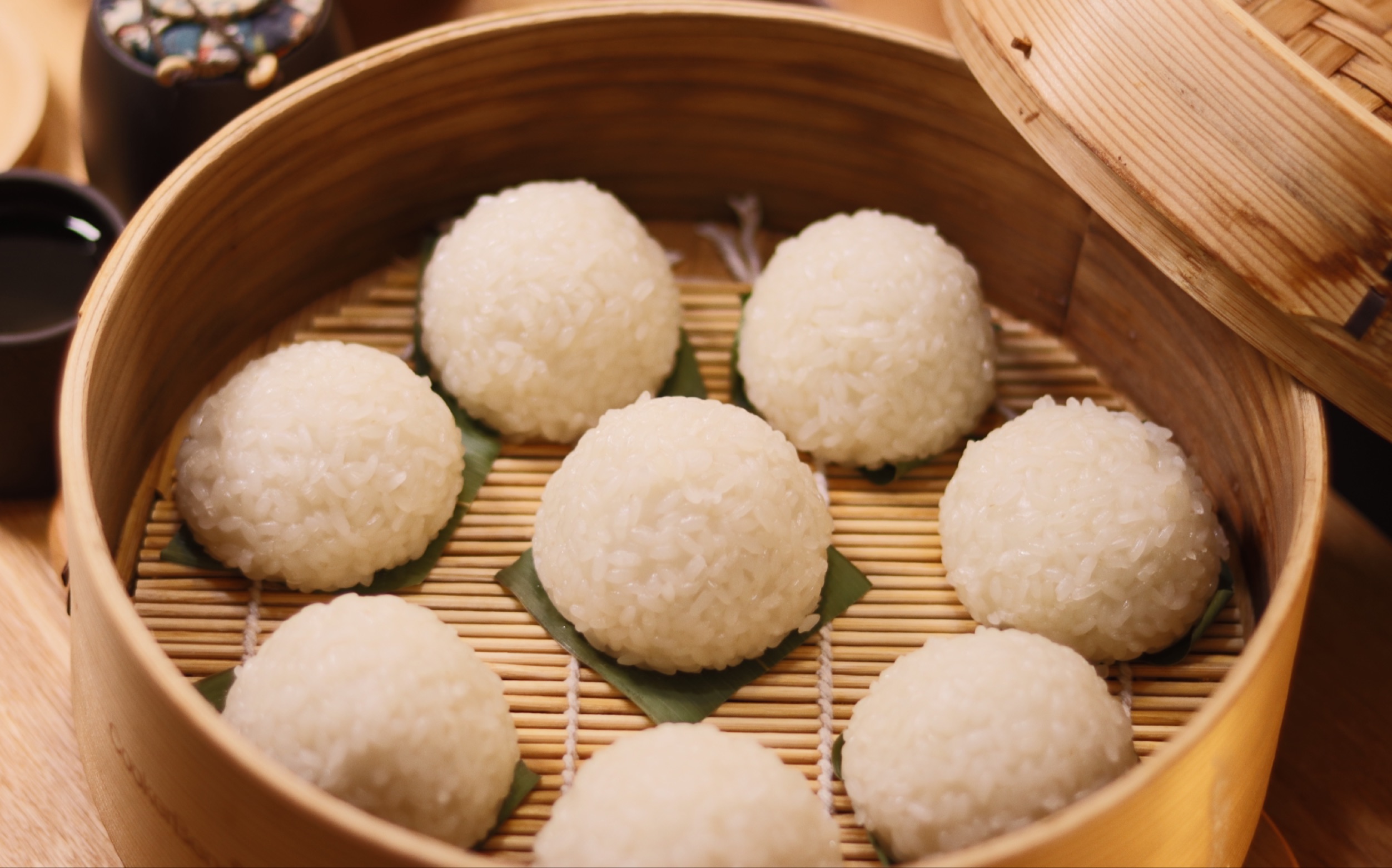 老上海喜欢的荠菜鲜肉馅糍毛团粢毛团#冬至吃团