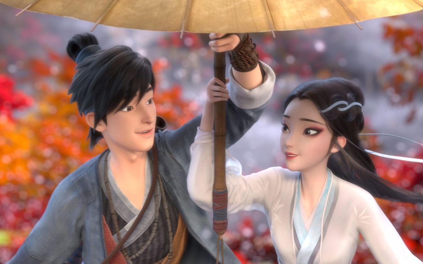 【白蛇:缘起】【许宣×小白】月光 | 月光色 女子香 泪断剑 情多长