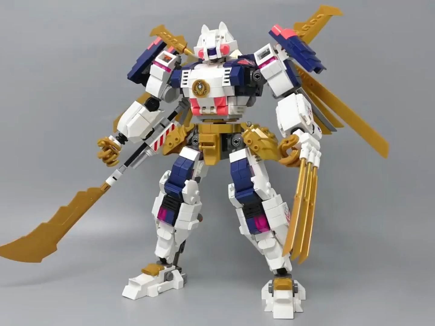 乐高忍者索拉的科技元素机甲变身