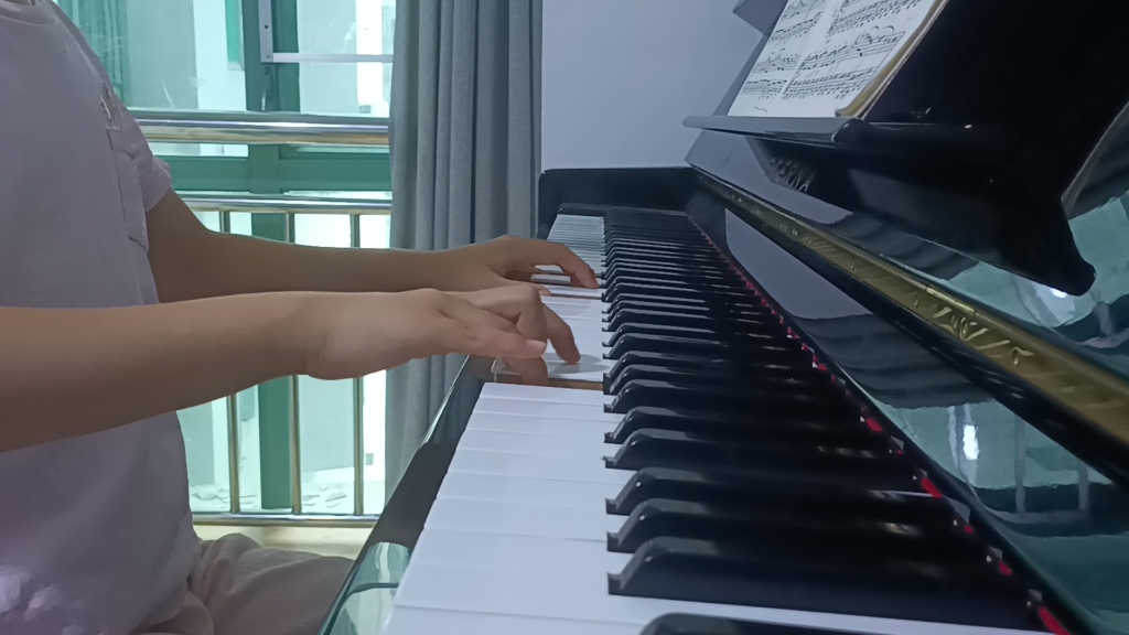 钢琴 车尔尼599 第22条